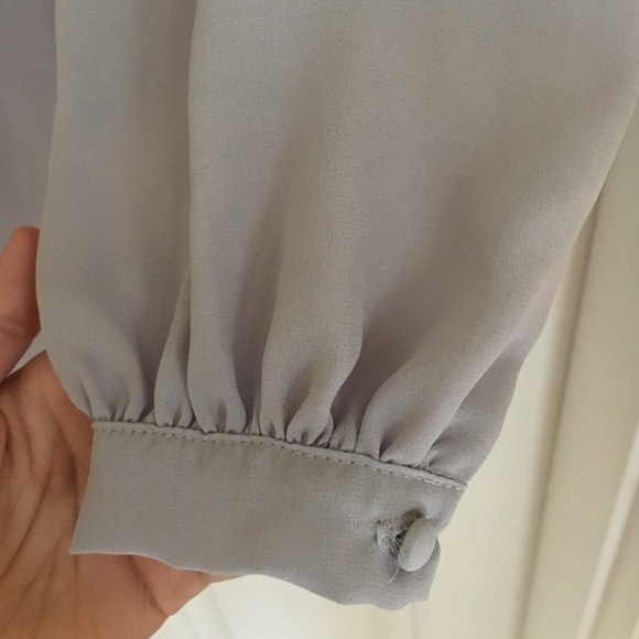 NWOT Lulus grey long sleeve dress. - Picture 4 of 6